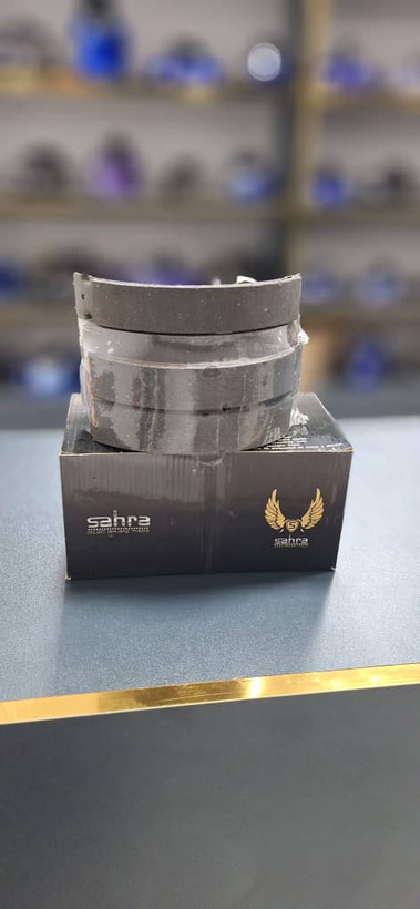 لنت ترمز کفشکی عقب ریو تیبا طرح بوش (با اهرم ) برند صحرا